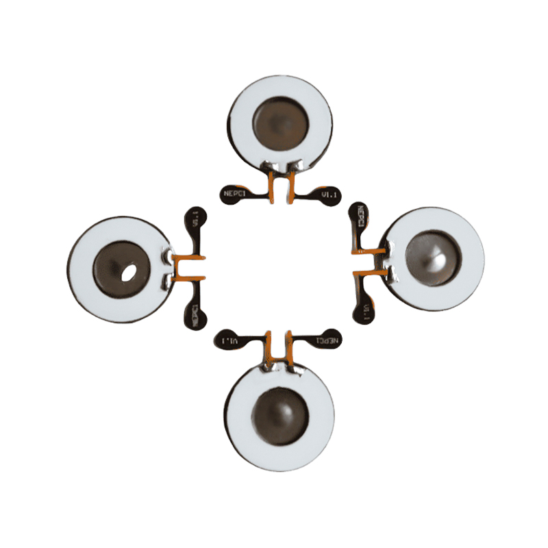 KNN16-140K Nebulizer Inhalasi Medis Jaring Bebas Timah, Laju Nebulisasi 0,30Ml/Menit Ukuran Partikel Median 3,5um Cakram Nebulizer Khusus FPC Dapat Disolder