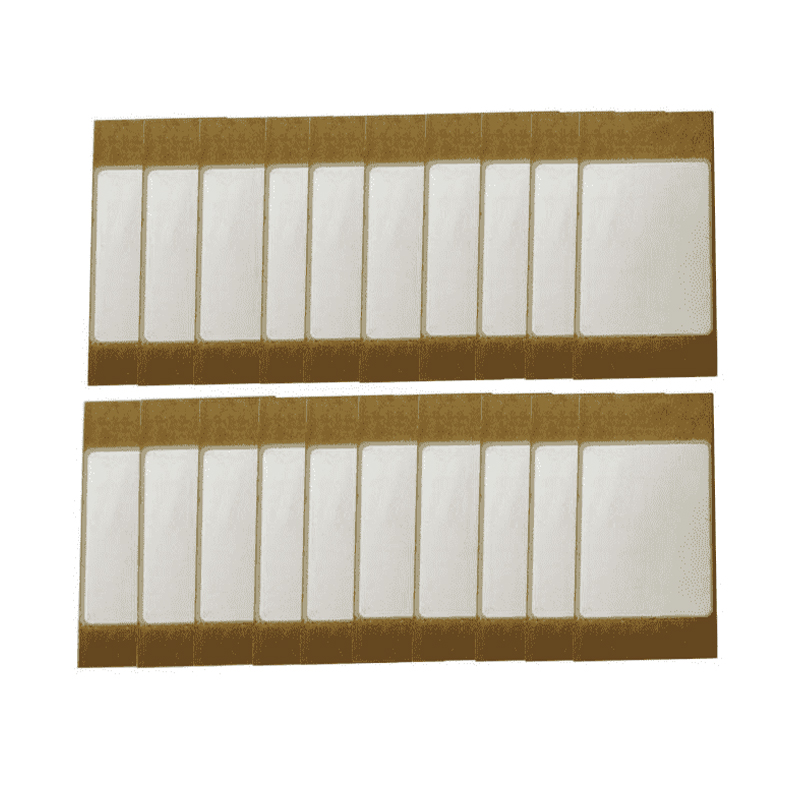 Lembar Bip Pembangkit Listrik Penginderaan Lembar Pembangkit Listrik Satu Sisi 60×30×0.40mm