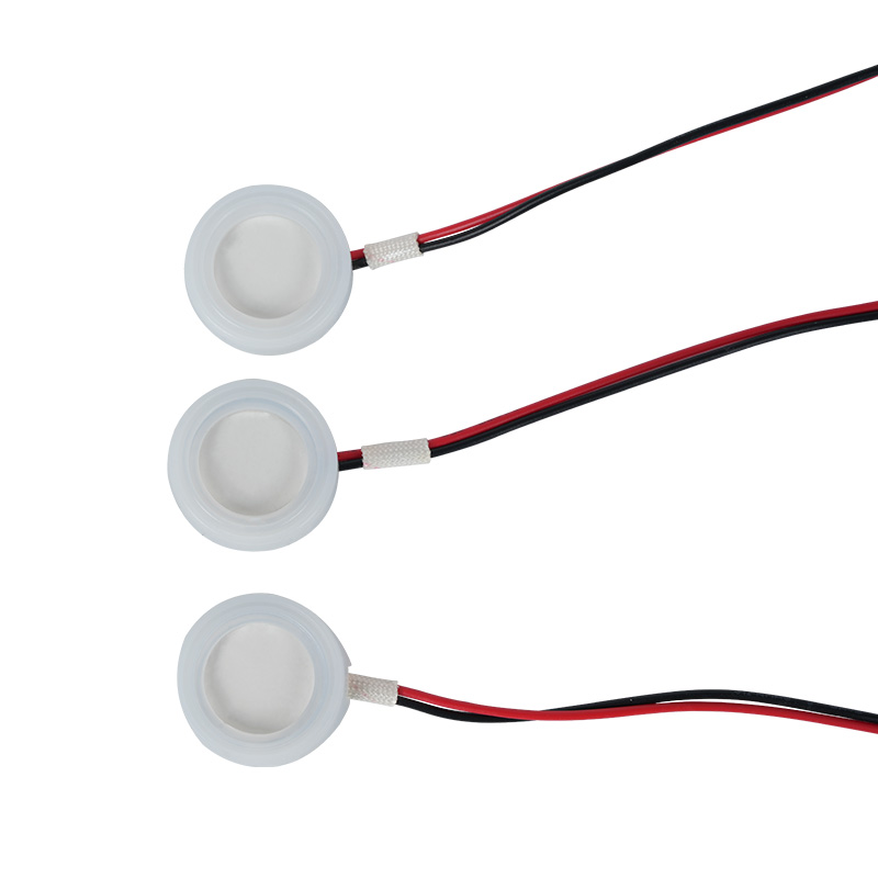 20mm2.4Mhz Osilator Transduser Atomisasi Ultrasonik Transduser Keramik Piezoelektrik untuk Mesin Aromaterapi Atomisasi Minyak Esensial